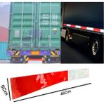 Gcstore 2li Usa Reflektif Lazer Fosfor Kırmızı/beyaz Şerit Fosfor Yapıştırma Fosfor 5CMX45CM
