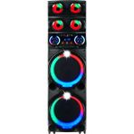 Gd-2126 Dijital Led Göstergeli Fm Radyolu Mikrofonlu Rgb Tws Çift 12 İnç Stereo Bass Kablosuz Karaoke Hoparlör