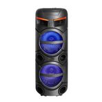 GD-2809 Dijital LED Göstergeli FM Radyolu Mikrofonlu RGB TWS Çift 8 inç Stereo Bass Kablosuz Karaoke Hoparlör 34976 Siyah