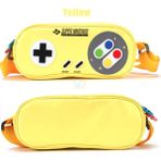 Gd 34 Nintendo Switch OLED Uyumlu Snes Desenli Çanta Sarı