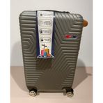 G&d Polo Suitcase Ayçix Kabin Boy Valiz Açık Gri