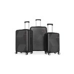 G&D Polo Suitcase Ekonomik Siyah Valiz - Büyük, Orta, Küçük