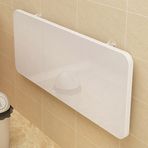 GDMDPTE Duvara Monte Katlanır Masa - Mutfak ve Yemek Odası için Katlanabilir Tabanlı Yer Tasarrufu Masası - 60 x 30 cm (23,6 x 12 inç) Asma Çalışma Tezgahı Asması Kolay ve Modern Tasarım
