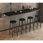 GDMDPTE Duvara Monte Katlanır Sehpa, Mutfak ve Bar için, Yerden Tasarruf Sağlar, 100 x 30 cm, Küçük Kahvaltı Masası, Sağlam, Oturma Odası ve Balkon için İdeal