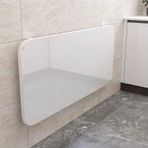 GDMDPTE Katlanır Duvar Masası – Kompakt Masa, Yerden Tasarruf Edebiyen, Çamaşır Odası, Mutfak, Yatak Odası ve Garajda Çalışma İstasyonu (40 x 30 cm) – Raflı çok yönlü çözüm
