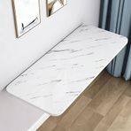 GDMDPTE Katlanır Duvar Masası Yer Tasarrufu - Duvara Monte, Kolay Saklama, Ofis, Yatak Odası, Mutfak veya Çamaşırhane için İdeal, 80 x 40 cm, Modern Beyaz Tasarım