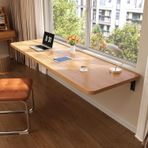 GDMDPTE Küçük Alanlar için Duvara Monte Katlanır Damla Yaprak Masa - Mutfak Kahvaltı Bar Balkon Ev Ofis Çamaşır Odası - Yerden Tasarruflu Tasarım 40 × 30 CM