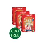 GDO'Suz Mikrodalgada Patlayan Mısır (100 gr x 2 ) 200 Gr x 3 Adet