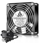 GDSTIME AXIAL Fan 12038, 110V 120V AC 120mm Fan, Havalandırma Egzoz Projeleri Soğutma Fanı