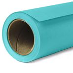 GDX 2.70x11m Baby Blue Kağıt Sonsuz Fon Perde Mat Yansıma Yapmaz Profesyonel Stüdyo Fonu