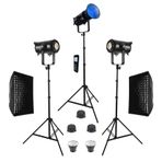 GDX 400C RGB'li LED Video Işık Seti