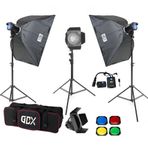GDX BM400 Iı W-S 3’lü Stüdyo Paraflaş Softbox Seti