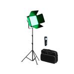 GDX CF-LED 600R Profesyonel RGB LED Video Işığı 60W Bi-Color ve Tam Renk Işık Ayaklı Çantalı Set