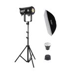 GDX EXC-220C-II Gridli 60x90 Softbox + 260 cm Kalın Işık Ayağı Full Set