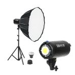 GDX HD-200W + 90 Parabolic Gridli Softbox Bebek Çekim Seti