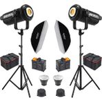 GDX LV-700C-II 70x100 cm Softbox + 260 cm Kalın Işık Ayağı 2'li Full Set