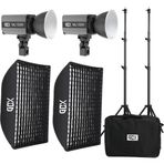 GDX ML150 BiColor LED Video Işığı Çantalı Bowens Mount Profesyonel Sürekli Işık