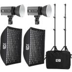 Gdx ML150W Bicolor LED Video Işığı Çantalı Bowens Mount Profesyonel Sürekli Işık