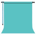 GDX Sabit Baby Blue Kağıt Fon Seti 2.70x11m Makaralı Duvar Tavan Tipi Sonsuz Stüdyo Fonu
