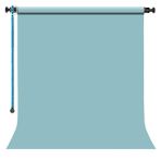 GDX Sabit Sky Blue Kağıt Fon Seti 2.70x11m Makaralı Duvar Tavan Tipi Sonsuz Stüdyo Fonu