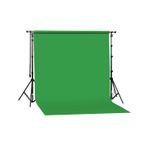GDX Seyyar Yeşil Kağıt Fon Seti 2.70x11m Standlı Zincir Mekanizmalı Green Screen Chroma Key