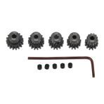 Gearwell DP 0.8M 3.175mm RC Motor Dişli, 12T 13T 14T 15T 16T Pinyon Tornavida 3.175mm Mil 1/10 RC Fırçasız Fırça Motor tarafından MakerDoIt