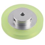 Gearwell Durables Polyurethane Encoder Meter Wheel Non Slip Measuring Roller with Alloy Bracket Industrial Encoder Measuring Wheel for Rotary Encoders (200)