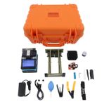 Gearwell Fusion Splicer, Optik Fiber Salavat ve Araç Kutusu Kiti ile Otomatik Fiber Kaynak Makinesi, Fiber Ekleme Cihazı, Optik Kablo Füzyonu Sınırlayıcı
