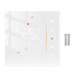 Gearwell Isıtma Termostat, 5+1+1 Gün 6 Zaman Çerçevesi Programlama ve Kazan Sistemi için Uygulama Ses Kontrolü AC95-240V BHT -006GCLW