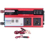 Gearwell Power Inverter, 500W değiştirilmiş sinüs dalga inverter, 4 USB bağlantı noktasına sahip güneş enerjisi inverter, DC12V - AC220V dönüştürücü, dış mekan invertör