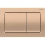 Geberit 115.055.QA.1 Alpha30 Çift Basmalı Bronz Kumanda Kapağı