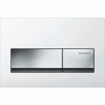 Geberit 115.060.11.1 Alpha50 Çift Basmalı Beyaz Kumanda Kapağı