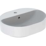 Geberit 500.777.01.2 VariForm Banklı B60 Çanak Lavabo Eliptik Batarya