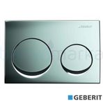 Geberit Alpha10 115.040.21.1 Parlak Krom Çift Basmalı Kumanda Kapağı