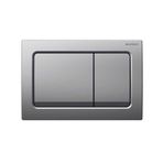 Geberit ALPHA30 Mat Krom Çift Basmalı Kumanda Paneli