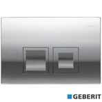 Geberit Delta50 115.135.46.1 Mat Krom Çift Basmalı Kumanda Kapağı