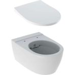 Geberit Icon Asma Klozet T53 Rimfree Icon Klozet Kapağı Yavaş Kapanır - Beyaz