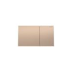 Geberit Sigma 70 Çift Basmalı Bronz Kumanda Kapağı