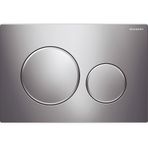 Geberit Sigma20 115.882.KH.1 Parlak-Mat-Parlak Çift Basmalı Kumanda Kapağı
