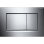 Geberit Sigma30 115.883.KH.1 Parlak-Mat-Parlak Çift Basmalı Kumanda Kapağı