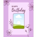Geburtstag Gästebuch: 80 Seiten,19,5x23,5 cm Mädchen Gäste Geburtstagsbuch zum Eintragen Geburtstagswünsche für Geburtstagsfeier - Erinnerungsalbum .Buch zum Eintragen für Wünsche und Fotos der Gäste.