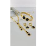 Gece Gold Çelik Takı Seti 332