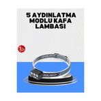 Gece Koşusu İçin LED Kafa Lambası El Sensörlü UCZZZHS216-4