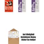 Gecede Trampet Sesleri + Bertolt Brecht - Bütün Oyunları 3 + Bertolt Brecht - Bütün Oyunları 3 (Ciltli) + Okuma Sticker'ları - 2300.4