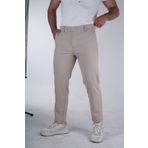 Geco Erkek Krem Kaliteli Esnek Likralı Bilek Boy Rahat Kesim Slim Fit Kumaş Pantolon