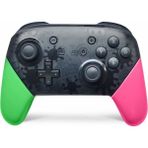Gecontr Nintendo Switch Pro Controller Kablosuz Oyun Kolu Splatoon - Siyah - Yeşil