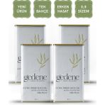 Gedene Erken Hasat Sızma Zeytinyağı Fırsat Paketi (5000ML x 4 Adet) Teneke - 5 lt