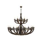 Gedik Modern Avize E14 108w 147cm Metal Eskitme Avonni-av-1644-12+6e Kaplama