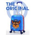 Gedox Kids Paw Patrol Lisanslı Çocuk Valizi Chase Temalı | Darbeye Dayanıklı 360 Tekerlek