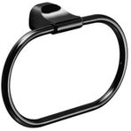 Gedy Stelvio 20.7 cm Yuvarlak Mat Siyah Havluluk